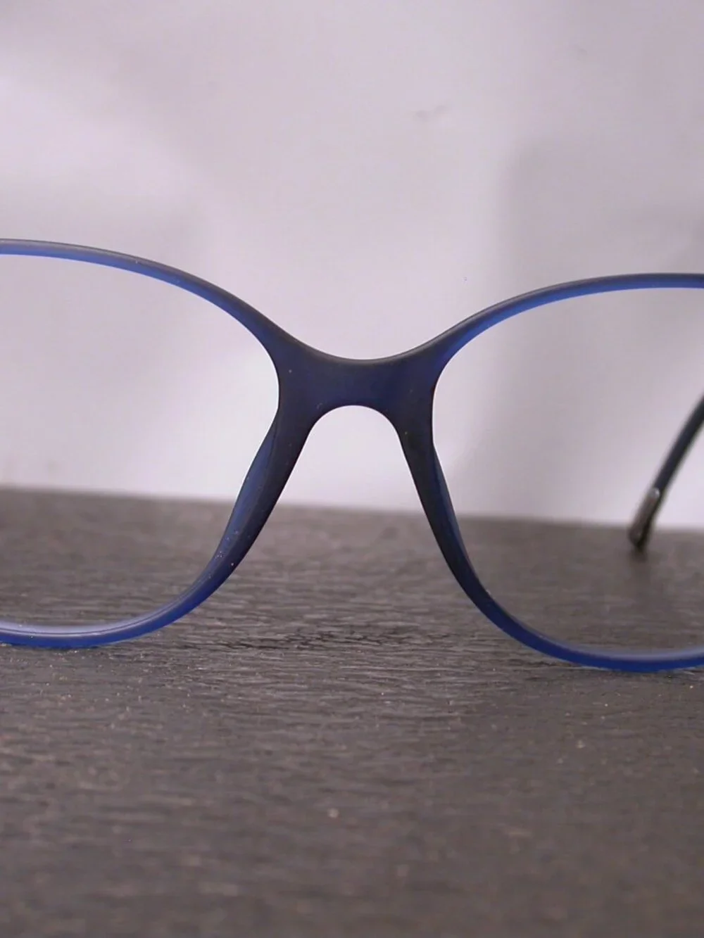 Silhouette Titan Blue clear Light Weight Eyeglasses Made in Austria